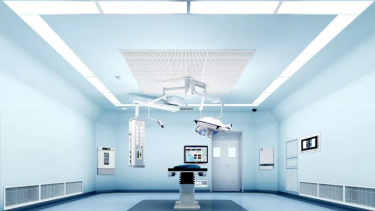 樂銷醫(yī)院手術(shù)室護眼面板燈定制案例