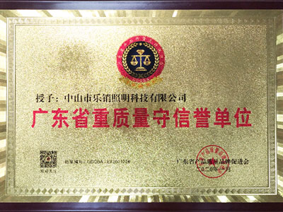 樂(lè)銷-廣東省重質(zhì)量守信譽(yù)單位